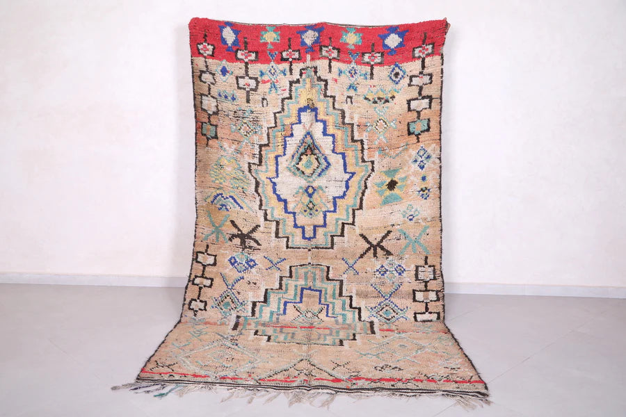 Custom Moroccan outlets Berber style rug, Amazigh Moroccan rug, Azilal Rugs , Berber rugs, Symbols Rugs Tapis Berber, Genuine Wool rugs