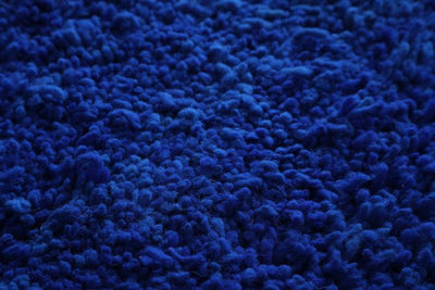 Blue Wool Moroccan Rug