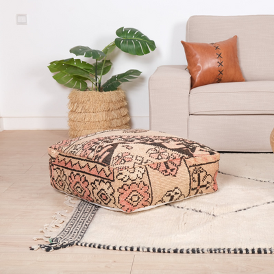 Why Moroccan Poufs Are the Secret to a Cozy Living Room