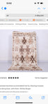 Custom rug 5 foot 6 inches by 7 foot 6 inches