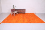 Berber area rug - Custom area rug - Orange Moroccan rug