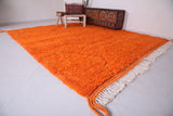 Berber area rug - Custom area rug - Orange Moroccan rug