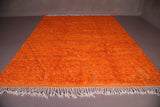 Berber area rug - Custom area rug - Orange Moroccan rug