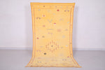 Yellow Moroccan Kilim Rug - Hand Woven Moroccan Rug - Custom Rug