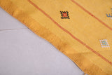 Yellow Moroccan Kilim Rug - Hand Woven Moroccan Rug - Custom Rug