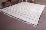 Moroccan Beni ourain rug - Wool Berber Carpet - Custom Rug