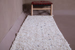 Runner handmade Dotted rug - Custom wool carpet