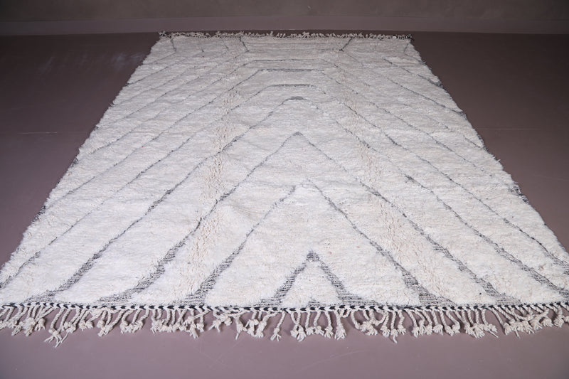 Moroccan Berber Rug - Handmade Beni Ourain Carpet - Custom Rug