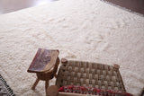 Moroccan Beni ourain rug - Wool Berber Carpet - Custom Rug