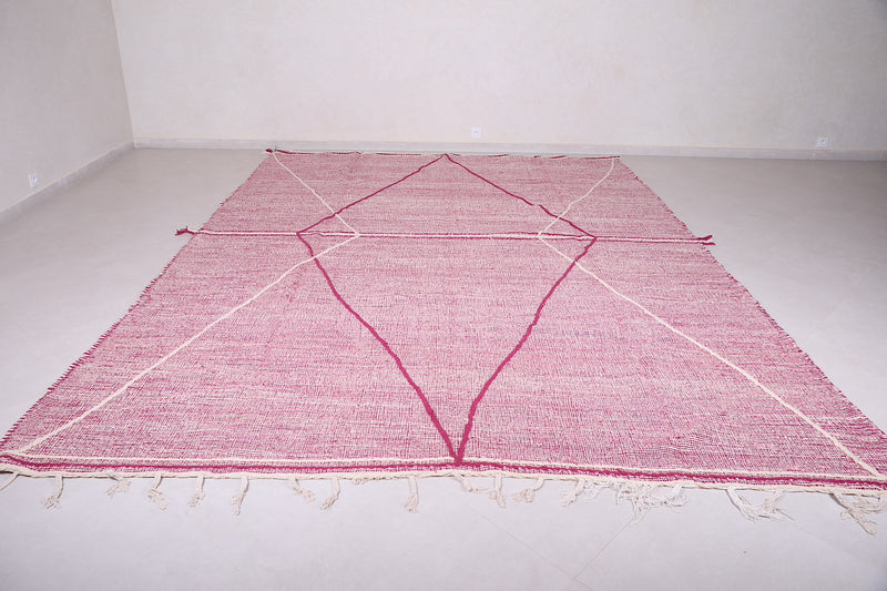 Custom Moroccan pink rug - Azilal Berber area carpet