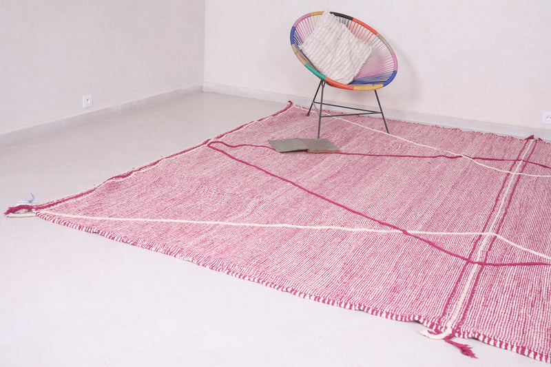 Custom Moroccan pink rug - Azilal Berber area carpet