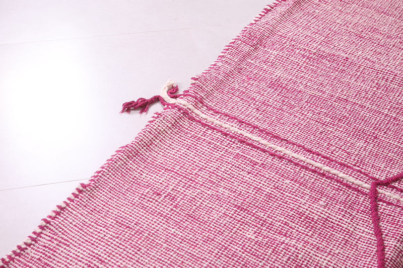 Custom Moroccan pink rug - Azilal Berber area carpet