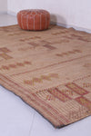 Vintage Tuareg rug 6.8 X 9.4 Feet