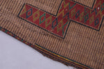 Vintage Tuareg rug 5.7 X 10.6 Feet