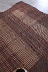 Vintage handmade tuareg rug 5 X 5.3 Feet