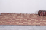 Vintage handmade tuareg rug 6.5 FT X 9.8 FT