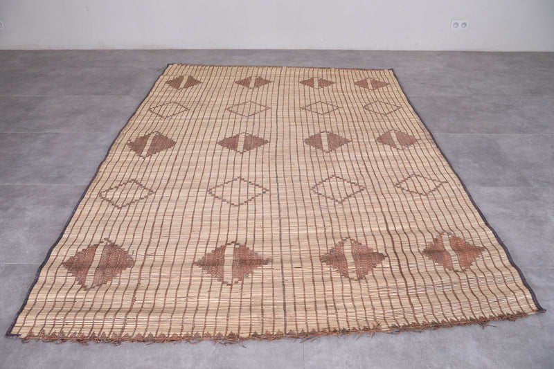 Vintage handmade Tuareg rug  6.2 X 9.1 Feet