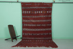 Handwoven Moroccan rug 5.5 FT X 9.9 FT