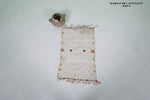 Moroccan handwoven berber kilim 1.9 FT X 2.9 FT