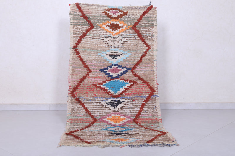 Handmade Moroccan Berber Rug - 2.7 x 5.7 Feet