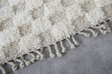 Hand-knotted Moroccan rug - Custom Rug - wool rug