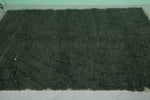 Moroccan Berber Rug - Handwoven 4.9 x 8 Feet | Luxurious Green Wool