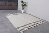 Vintage moroccan berber handwoven kilim 6.2 FT X 7.5 FT