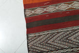 Large Handwoven kilim 6ft x 13.4ft