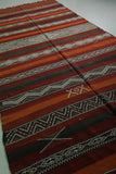 Large Handwoven kilim 6ft x 13.4ft