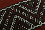 Large Handwoven kilim 6ft x 13.4ft