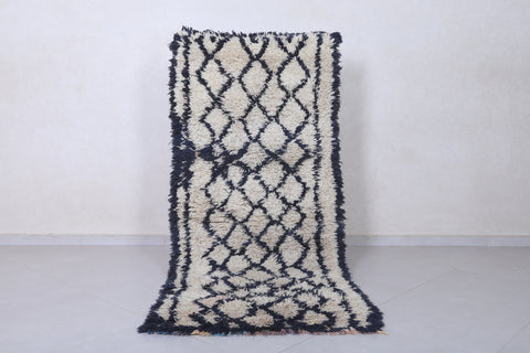 Moroccan berber rug 2.9 X 7.2 Feet