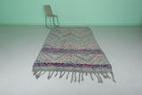 Vintage Berber Rug 5.2 x 10 FT - Tribal Chevron Pattern