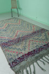 Vintage Berber Rug 5.2 x 10 FT - Tribal Chevron Pattern