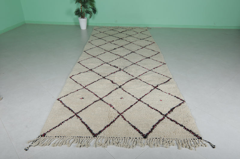 Moroccan Rug - 5.3x14.2 FT | Oversized Handwoven Berber Carpet