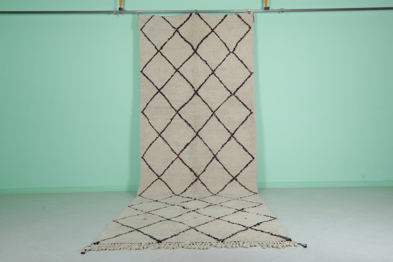 Moroccan Rug - 5.3x14.2 FT | Oversized Handwoven Berber Carpet