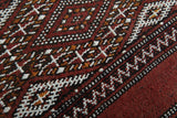 vintage handwoven kilim, 4.4 x 9.2 Feet Runner rug