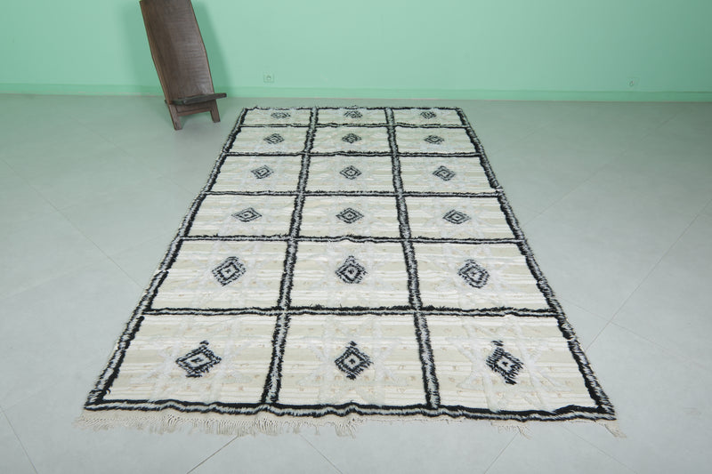 Large Moroccan Azilal Rug - 5.5 FT x 9.8 FT | Handwoven Berber Art