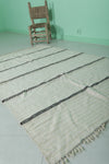 Wedding berber rug blanket 3.7 x 6.2 ft