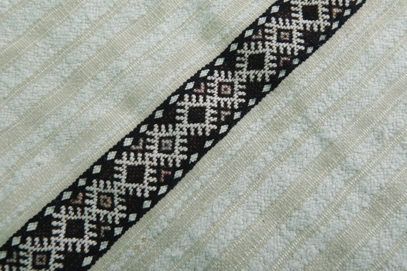 Wedding Berber Rug Blanket 3.7 x 6.2 ft | Handwoven Moroccan Textile