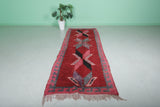 Red Runner Rug 3.3 X 9.6 Feet