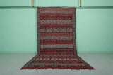 Handwoven berber rug 5.6 ft x 10.3 ft