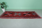 Red Runner Rug 3.3 X 9.6 Feet