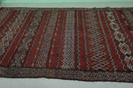 Handwoven berber rug 5.6 ft x 10.3 ft