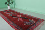 Red Runner Rug 3.3 X 9.6 Feet