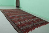 Handwoven berber rug 5.6 ft x 10.3 ft