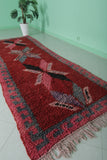 Red Runner Rug 3.3 X 9.6 Feet