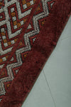 Handwoven berber rug 5.6 ft x 10.3 ft