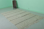 wedding berber blanket rug 4.9 FT X 8.3 FT