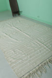 Striped berber rug wedding 5.1 FT X 8.7 FT