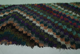 Colorful Boucherouite Rug 2.9 X 7.7 Feet - runner rug